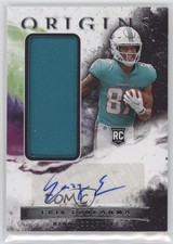 2022 Panini Origins Rookie Jumbo Jersey Auto Erik Ezukanma #187 Auto h3a