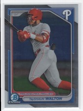 2024 Bowman Chrome Prospects TayShaun Walton Philadelphia Phillies #BCP-113