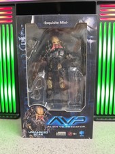 Figura de acción Hiya Toys Alien vs Predator AVP SIN MÁSCARA CICATRIZ 4,5" escala 1:18 rara