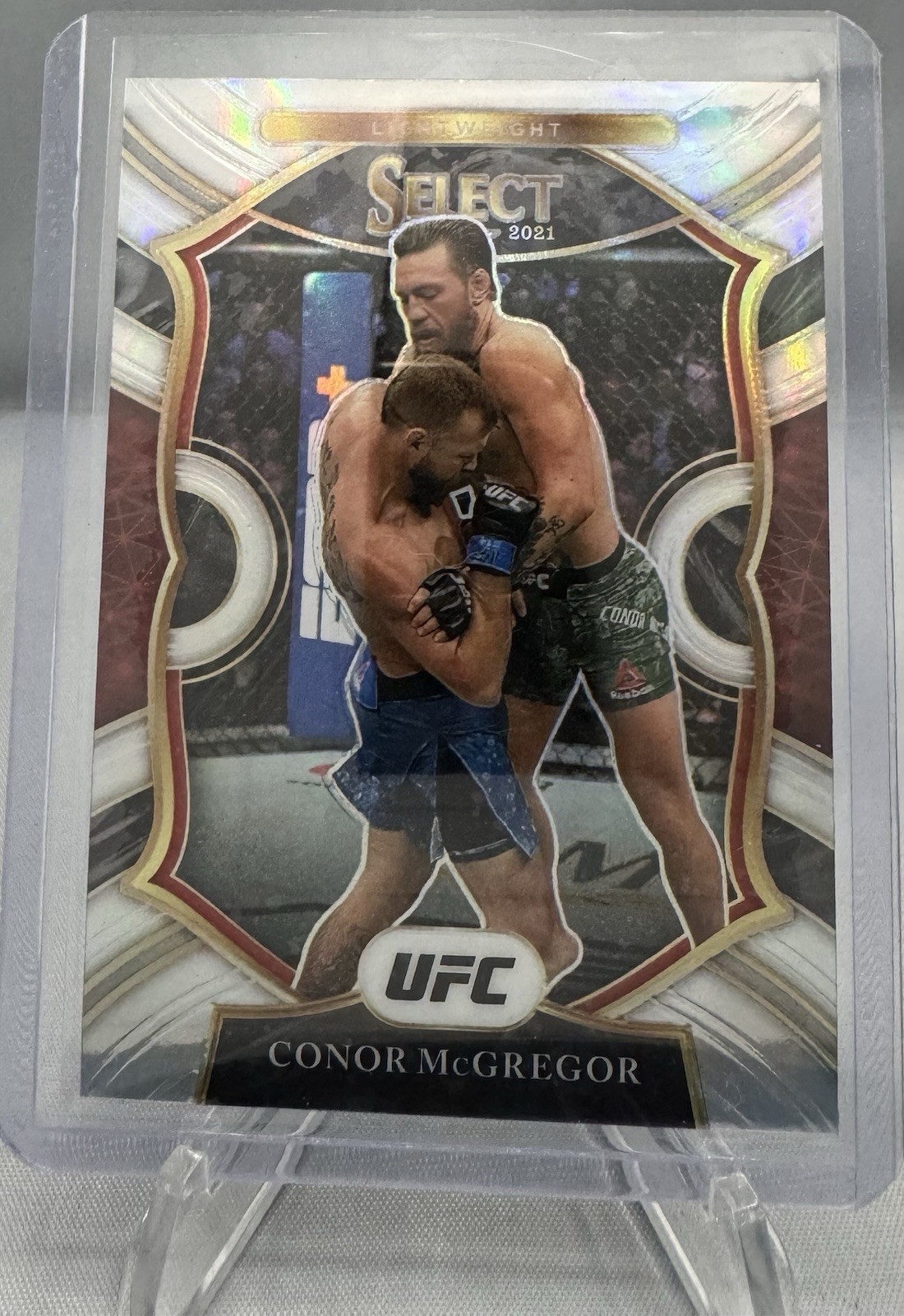 2021 Panini Select UFC - Concourse Conor McGregor #40 Silver Prizm