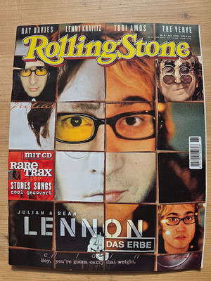 John Lennon, Ray Davies, The Verve - Rolling Stone Magazin Nr. 6 Juni 1998