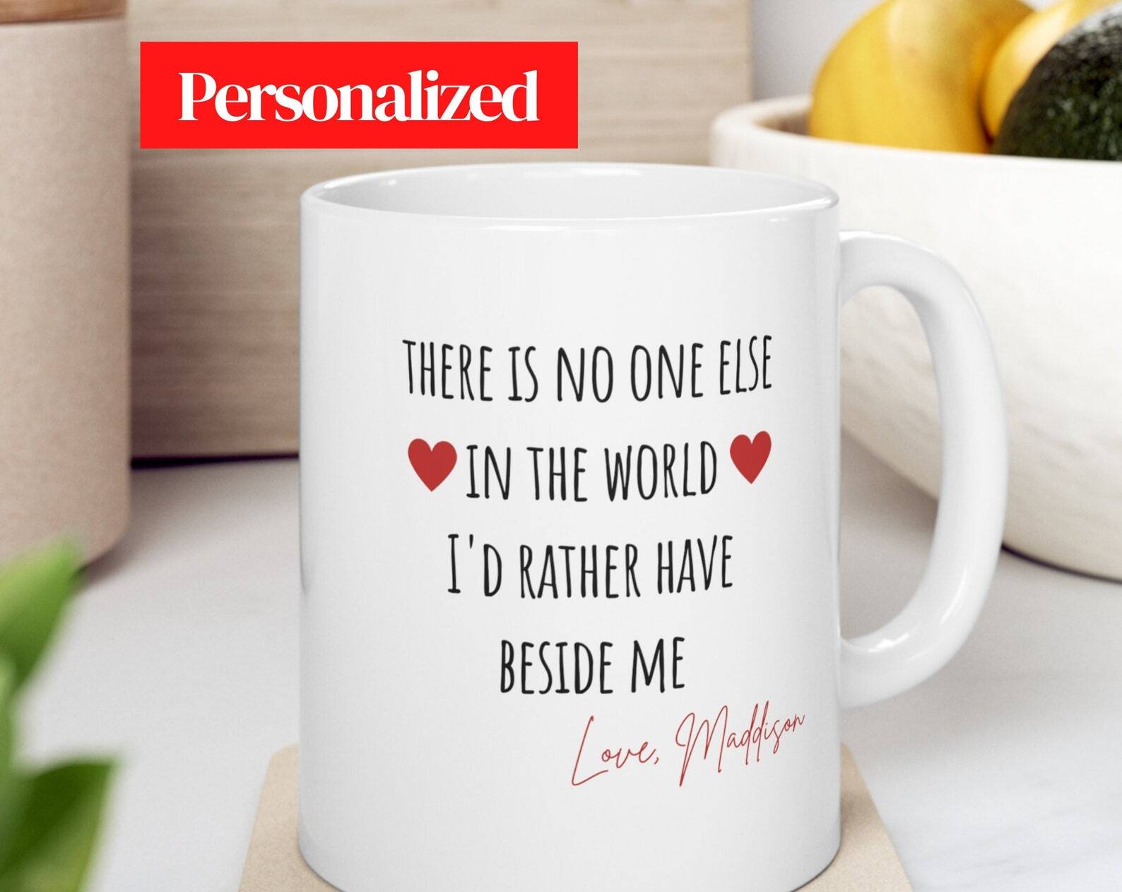 There's No One Else I Would Rather Mug Gift For Husband Valentine's Day Gift