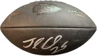 Kansas City Chiefs Jamaal Charles Signed Logo Football Beckett Certified