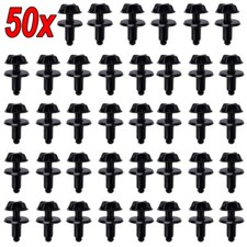 50Pcs Black Battery Cover Pin Clip Screw Retainer for 2015-2020 Ford Mustang