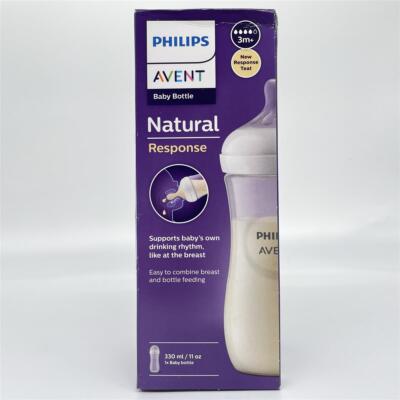 Philips Avent Natural Response Babyflasche: 330 ml BPA-freie Flasche für Babys a