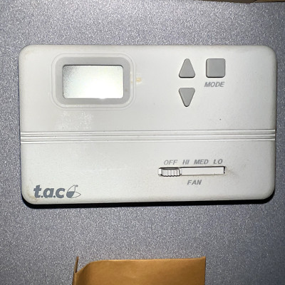 TAC TB-158-2 Digital 3-Wire Floating Stat Dual Output 3 Speed Fan Control