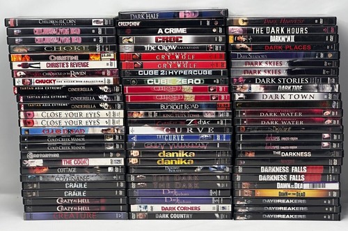 Horror Halloween Monster Movie DVD Lot ~Pick & Choose~ Letters A-D FREE SHIPPING - Picture 3 of 251