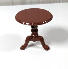 Mattel Playhouse Miniature Brown Swing Up Table  ca.1980s 1799 - 3129