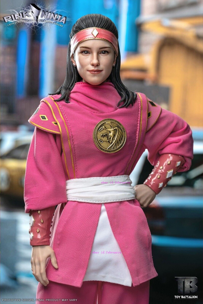 TOYS BATTALION 1/6 ピンク ニンジャ TB018 Ninja TOYS BATTALION 1/6 TB018 Pink Ninja Action Figure Model In