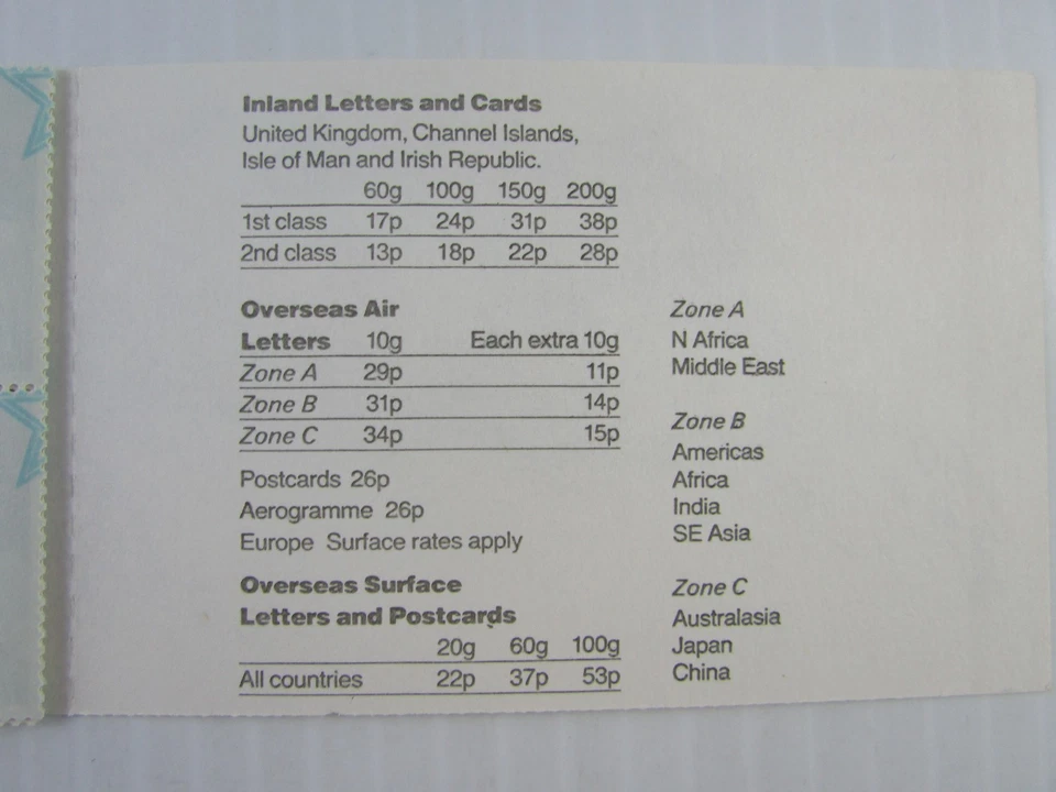 1984 Great Britain Sc# BK770 Booklet - Christmas Nativity Scene - MNH Cv$11 - Image 4 of 4