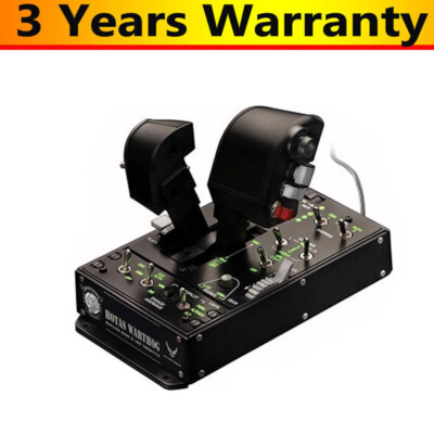 HOTAS Warthog A-10C Flight Simulator Metal Throttle Quadrant w/ Friction System