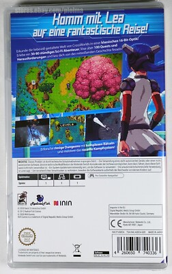 CROSSCODE New NINTENDO SWITCH Game GERMAN Cover (game has English
