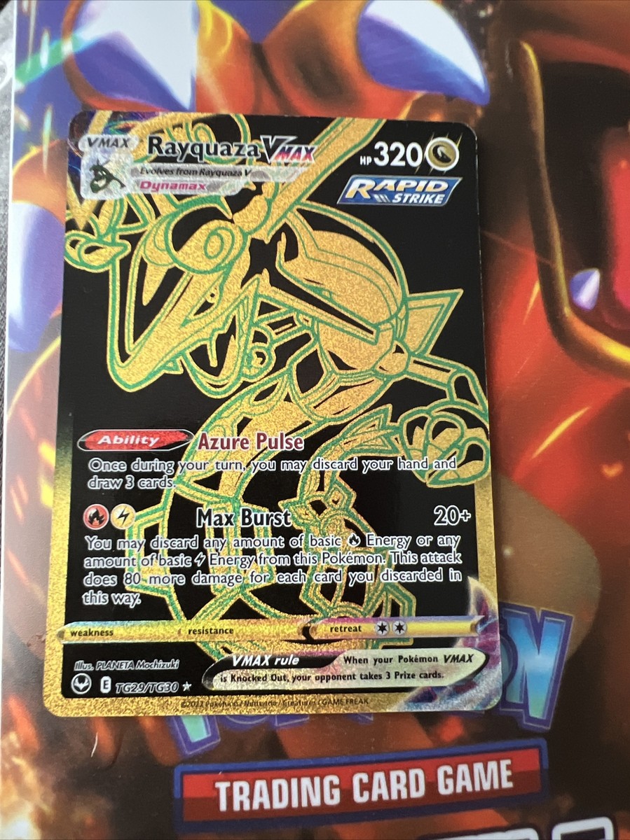 Pokémon TCG Rayquaza VMAX (Secret) SWSH12: Silver Tempest Trainer