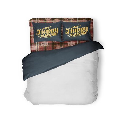 Camco Life is Better at The Campsite Bed Sheet Set | for RV King-Size Beds |