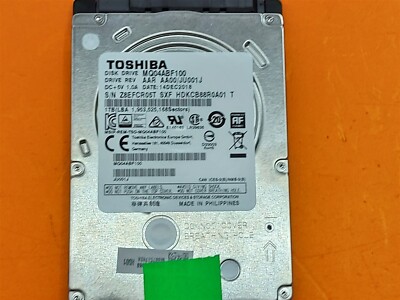 ⭐️⭐️⭐️⭐️⭐️ HDD Hard Drive SATA Laptop Toshiba MQ04ABF100 1TB