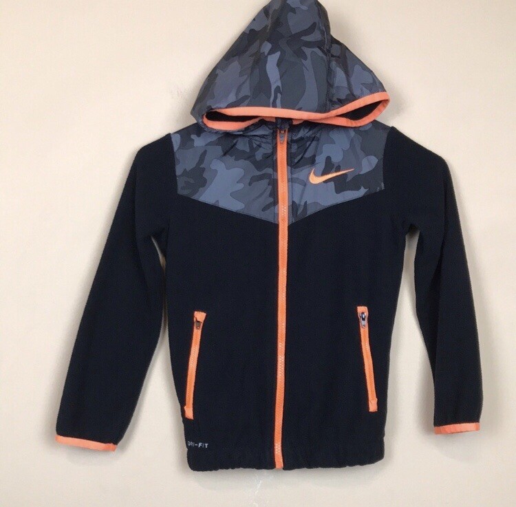 nike orange camo jacket