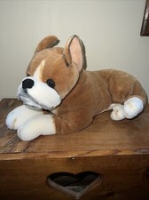 FAO Schwarz Fifth Ave. 18" Plush Realistic Pit Bull Dog VintageToys R US Toysrus