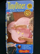 Kiddopotamus Tiny Diner Portable Placemat Pink: Hey Diddle Diddle