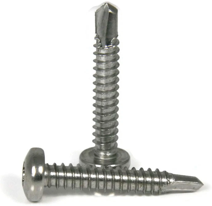 Tornillos autoperforadores Torx 6 lóbulos cabeza acero inoxidable 6-20 x 1/2 a 1" CANTIDAD 25 Foto 3 de 3