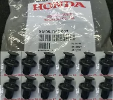 20PCK GENUINE for HONDA BUMPER / UNDER COVER RETAINER CLIP 91505-TM8-003