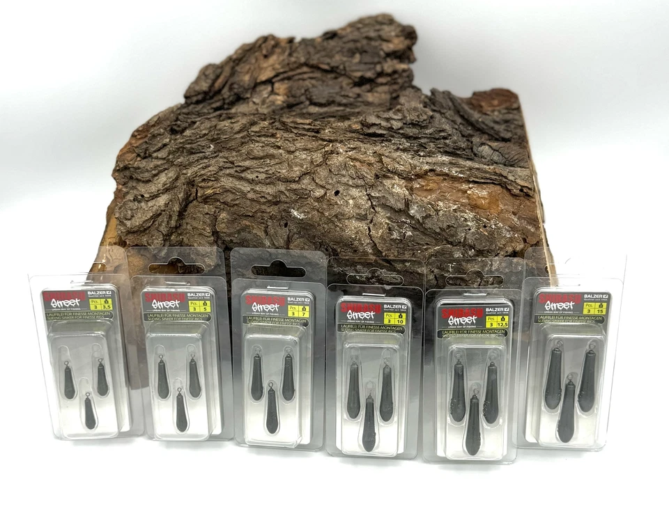 Balzer Shirasu Street Free Rig Blei 3,5g 5g 7g 10g 12,5 15g Tokyo Drop Shot Rig