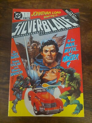Silverblade #1 (DC Comics September 1987) starring Jonathan Lord