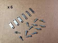 QTY x 6 / Siemens Sinamics S120 Motor Module DC Link Busbars w/ M4x20 Screws