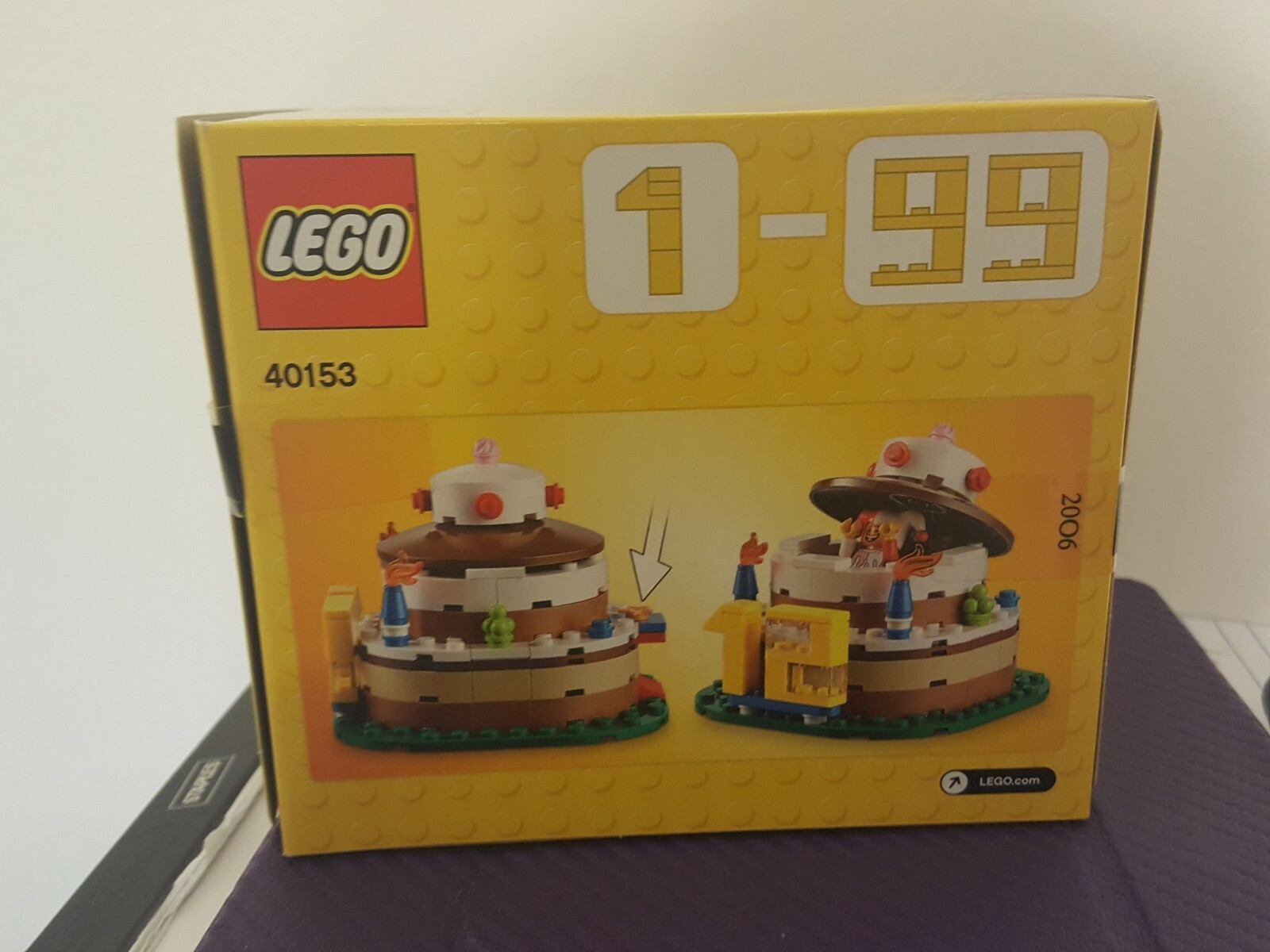 lego birthday cake 40153