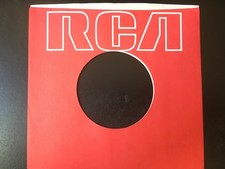 RCA RECORD COMPANY SLEEVE Red W/ White Letters for 7" Vinyl NM