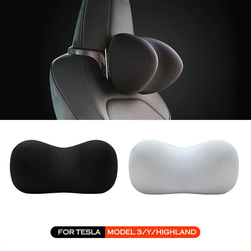 Neck Pillow Headrest Head Support For Tesla Model Y Model 3 Highland 2024 eBay