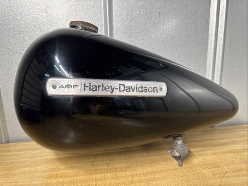 Harley-Davidson Early Shovelhead Left Split Fuel Tank W/Original AMF Emblem