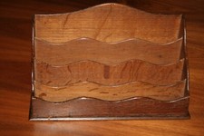 Porte courrier ancien en Chêne