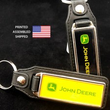Key Fobs Key Ring Keychain For John Deere Tractors 2-pack Key Fobs Key Ring Keychain For John Deere Tractors 2-pack