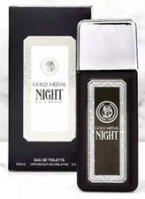 GOLD MEDAL NIGHT men's designer 3.4 oz cologne by MCH Beauty Fragrances