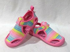OshKosh B'gosh Aquatic 4 TD Multicolor Toddler Girl's Sandals - Size 7 NWB
