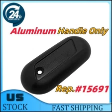 Black Handle Molded Palm Handle& Tonneau Covers 15691 For Truck Caps Aluminum