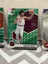 Jarrett Allen - 2020-21 Panini Mosaic GREEN PRIZM #197 - Cleveland Cavaliers