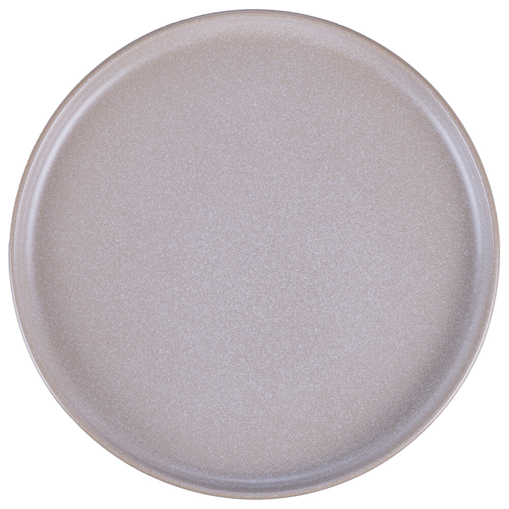 Piatto piano color matt effetto stone in gres terra Berlin