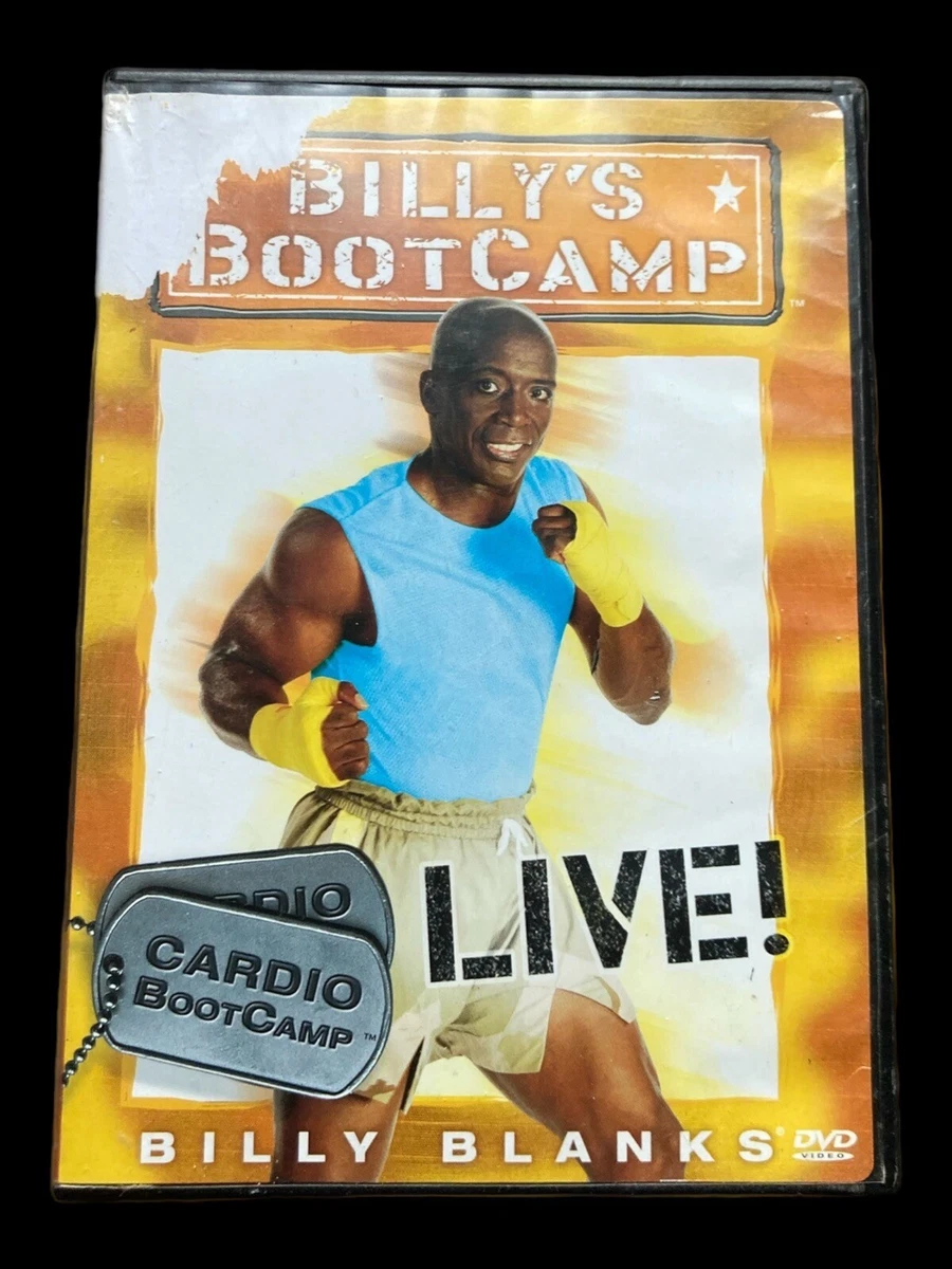 Billy Blanks Tae Bo Cardio Boot Camp Live DVD Movie