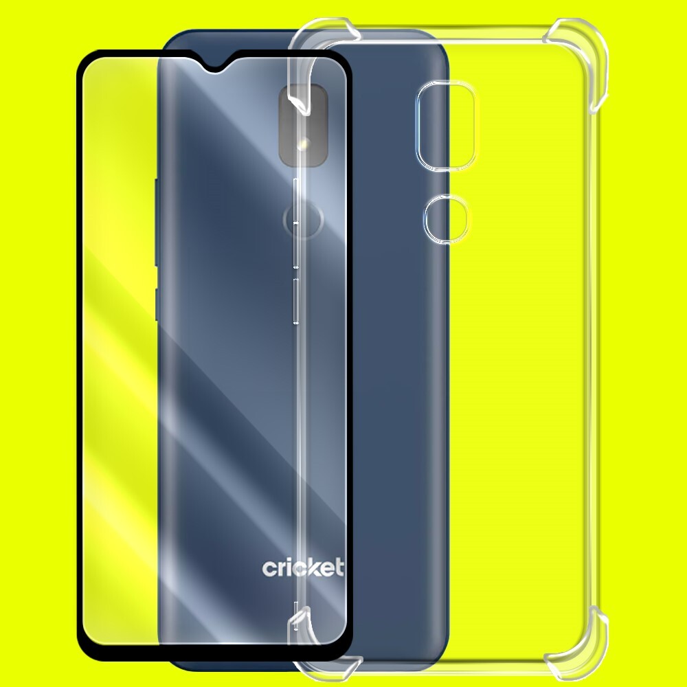 Durable Transparent Screen Protector TPU Case f Cricket Icon 3 EC211002 Cricket