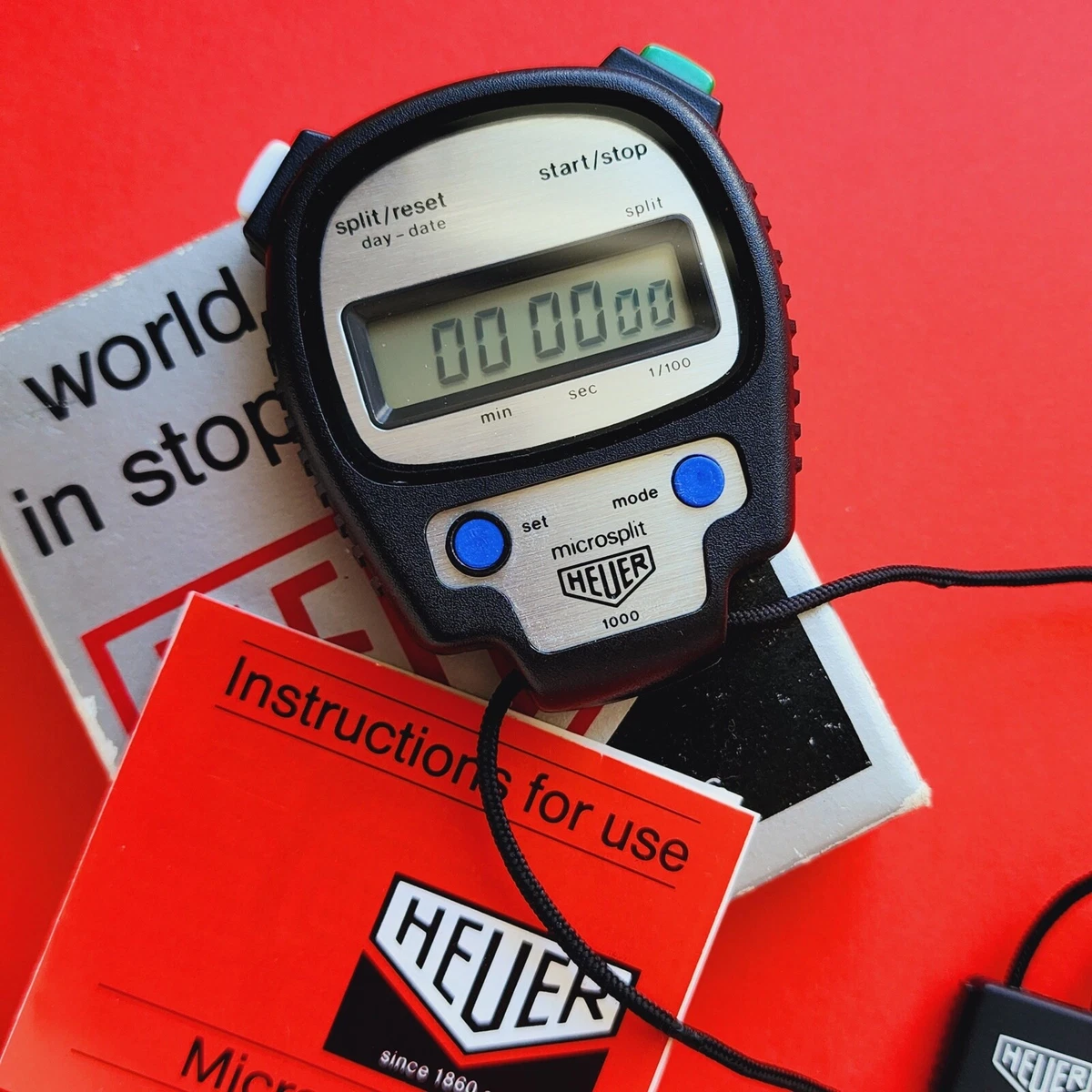 Heuer microsplit clearance