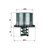 Mahle Thermostat KüHlmittel Mit Dichtung 82°C FüR Subaru XT Coupe Carrera GT
