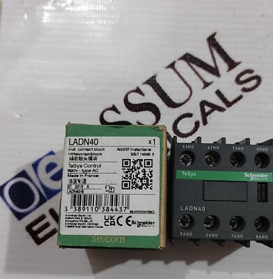 SCHNEIDER ELECTRIC LADN40 AUXILIRY CONTACT ADD ON BLOCK FAST SHIPPING