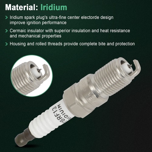 4x Iridium & Platinum Spark Plugs For 2005-2010 Ford Focus 2.0L L4 - Picture 5 of 8