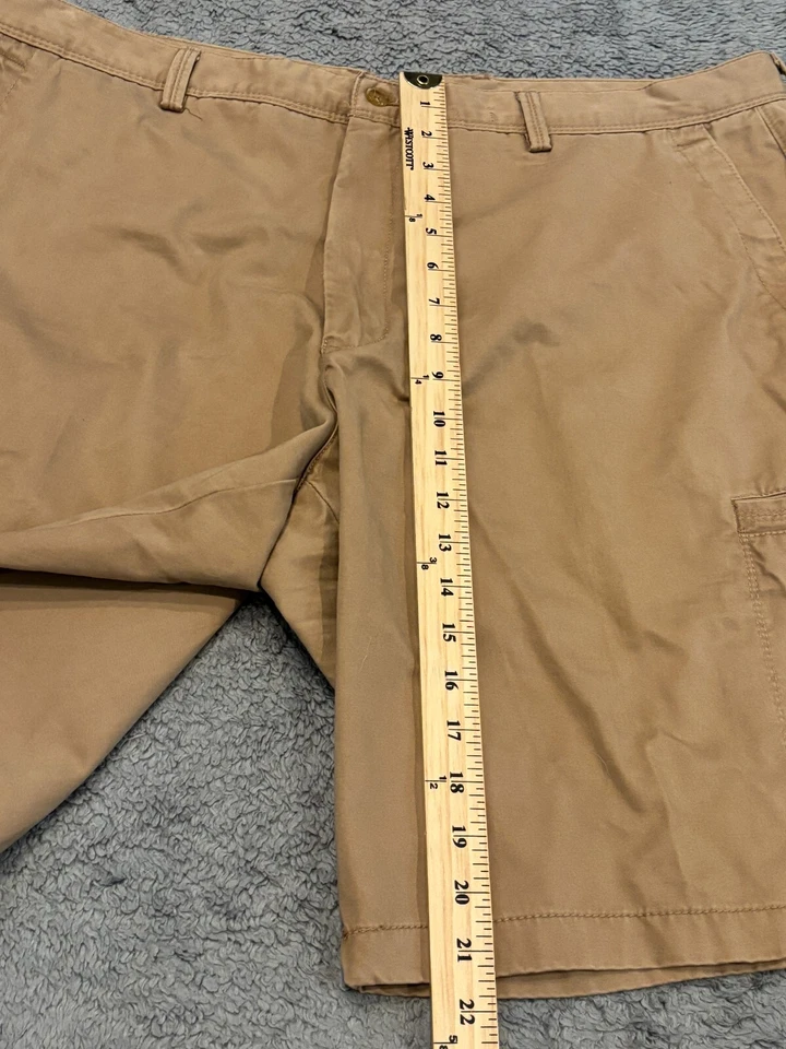 Pantalones Cortos Carga Tasso Elba Para Hombres 42 Caqui Preppy Golf Aire Libre Activo Informal Senderismo Foto 4 de 4