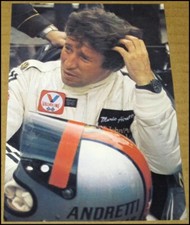 1978 Mario Andretti SI Magazine Clipping Photo 4.25