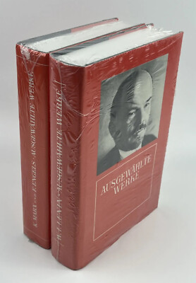 3x Ausgewählte Werke Bücher - Karl Marx, W.I. Lenin - Verlag Progress - 1987 Neu