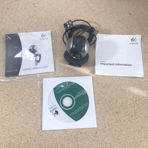 Logitech Webcam C500 USB Web Cam, 1.3MP, Microphone For ZOOM & HOMESCHOOL Tested - 第 7/8 張圖片