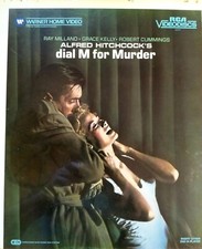 ced video disc new sealed,Dial M For Murder,Grace Kelly, Ced Rating Uncommon