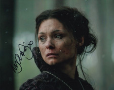 MYANNA BURING signed Autogramm 20x25cm THE WITCHER in Person autograph COA